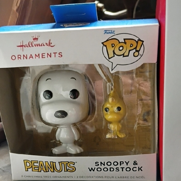 Hallmark Peanuts and Stitch Holiday Ornaments - Red, Blue, White - Picture 3 of 4